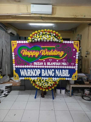 Papan Bunga di Cibeunying Kaler