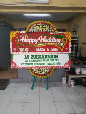 Papan Bunga di Cibeunying Kaler