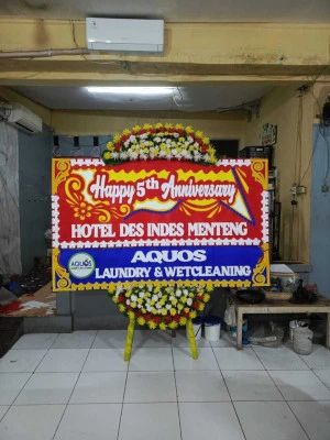 Papan Bunga di Cibeunying Kaler
