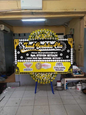 Papan Bunga di Cibeunying Kaler