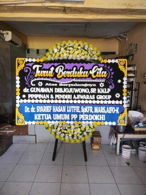Papan Bunga di Cibeunying Kaler